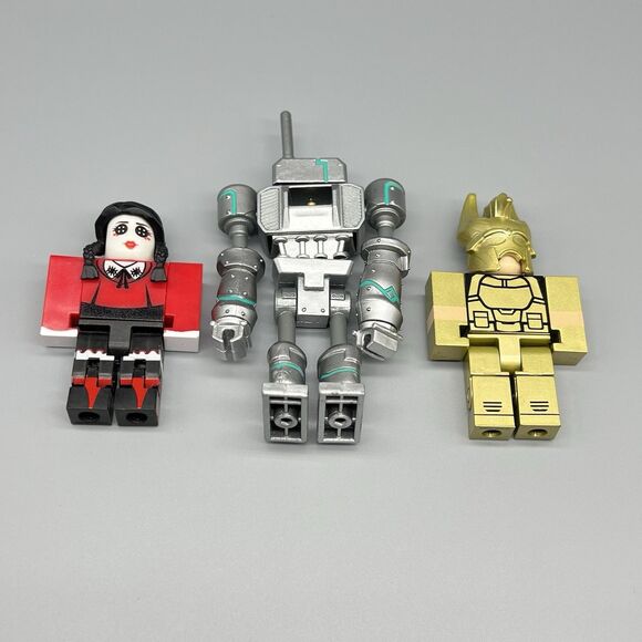 Roblox Toy Figures Soybeen Voo Doo Doll Noob Attack Lot of 3 Cake Topper Limited - Picture 3 of 12